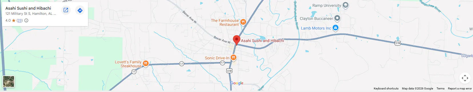 Location 121 Military St S, Hamilton, AL 35570 Location 121 Military St S, Hamilton, AL 35570